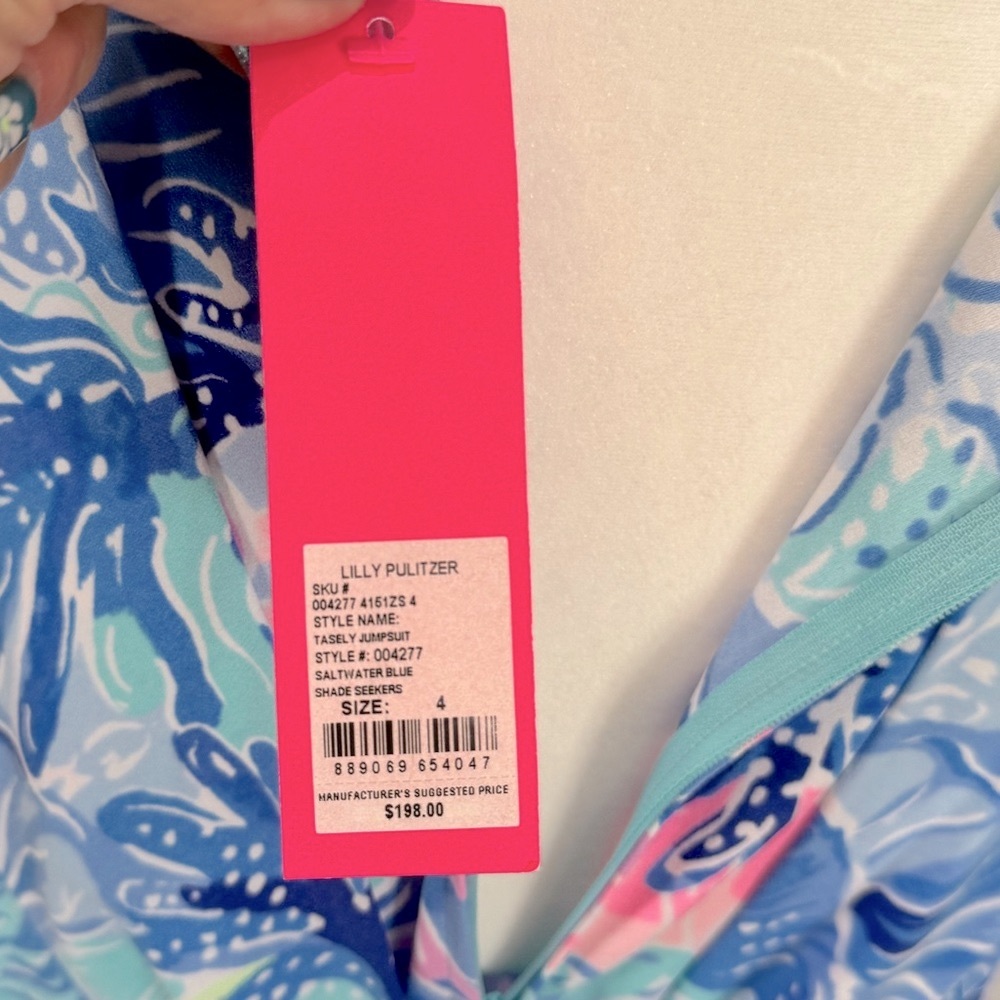 Lilly Pulitzer Tasely Women’s Jumpsuit - Picture 8 of 13